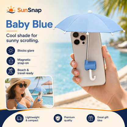SunSnap™ Magnetic Phone Sun Shield